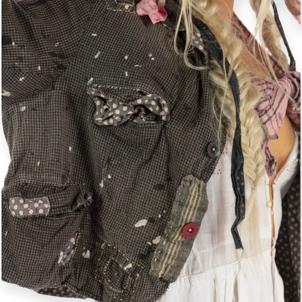 Magnolia Pearl Kelley Cropped Coat JACKET 691-ANDY-OS - Picture 8 of 15